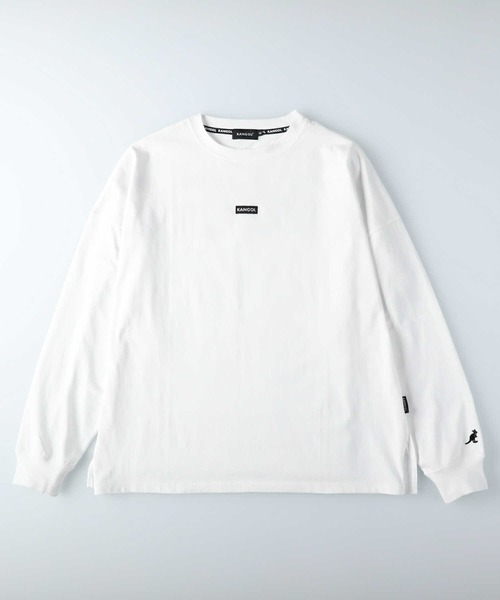 KANGOL(カンゴール)の「【KANGOL】ビッグバックロゴロンT(Tシャツ/カットソー・レディース・ブラック/パープル/ホワイト・L/M)」の7枚目の写真