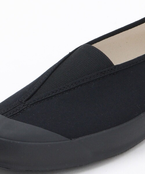 FREAK'S STORE（フリークスストア）の「FINE VULCANIZED/ファインバルカナイズ LITE BALLET/ライトバレエ(スリッポンスニーカー)（スニーカー・レディース・ブラック/ナチュラル・22cm/23.0cm/24.0cm）」の11枚目の写真