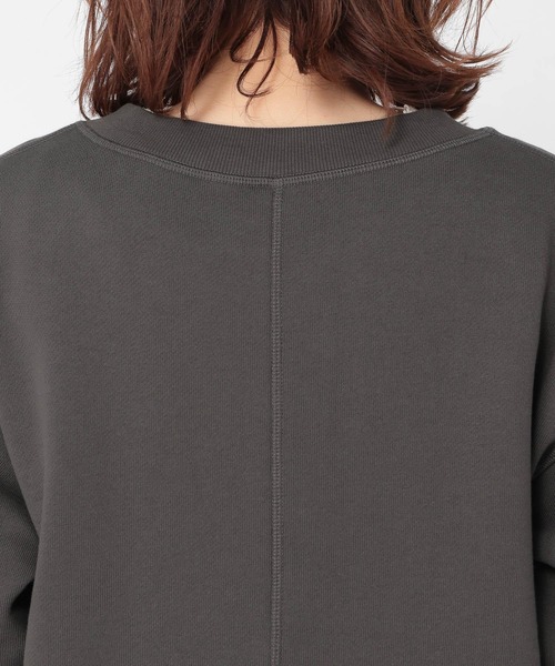 studio CLIP（スタディオクリップ）の「ヘヴィー裏毛着流しカーディガン（カーディガン/ボレロ・レディース・ライトグレー/スモーク/ブラウン・LARGE/MEDIUM）」の10枚目の写真