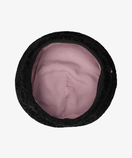 Chapeau d' O（シャポードオー）の「Chapeau d' O Color Boa Beret（ハンチング/ベレー帽・レディース・ホワイト/ライトグリーン/ブラック・M/57.5cm）」の9枚目の写真
