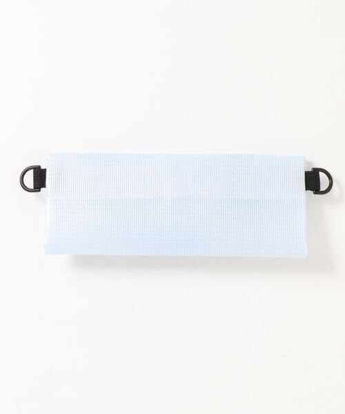 PENCO（ペンコ）の「penco ペンコ キャリータイトケース サコッシュ クリア M（ポーチ・メンズ・オレンジ/ライトブルー・FREE）」の11枚目の写真