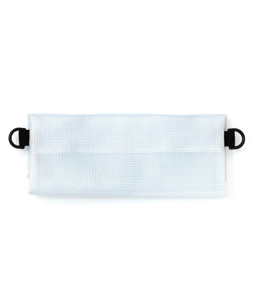 PENCO（ペンコ）の「penco ペンコ キャリータイトケース サコッシュ クリア M（ポーチ・メンズ・オレンジ/ライトブルー・FREE）」の8枚目の写真