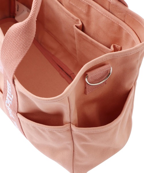 MILKFED.(ミルクフェド)の「TAPE LOGO MINI 2WAYBAG(ショルダーバッグ・レディース・ベージュ/ブラック/ホワイト/ライトピンク・ONE SIZE)」の22枚目の写真