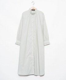 AS KNOW AS de base | フリフリリラララワンピース(シャツワンピース)