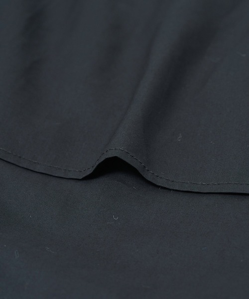 AS KNOW AS de base（アズノゥアズドゥバズ）の「フリフリリラララワンピース（シャツワンピース・レディース・ブラック/オフホワイト/グレイッシュベージュ/カーキ・FREE）」の7枚目の写真