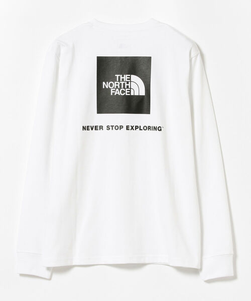 Ray BEAMS（レイビームス）の「【WEB限定】THE NORTH FACE / Back Logo Long sleeve Tee（Tシャツ/カットソー・レディース・ホワイト/ブラック・MEDIUM）」の12枚目の写真