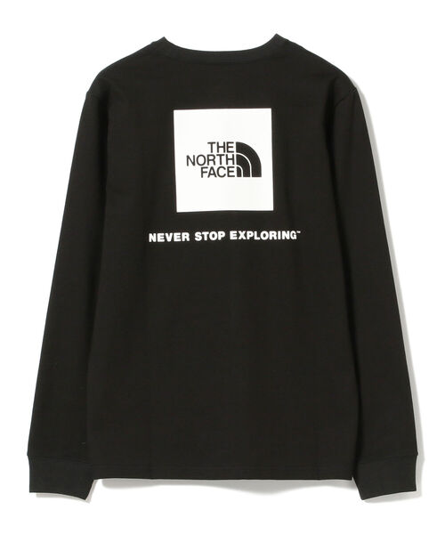 Ray BEAMS（レイビームス）の「【WEB限定】THE NORTH FACE / Back Logo Long sleeve Tee（Tシャツ/カットソー・レディース・ホワイト/ブラック・MEDIUM）」の10枚目の写真
