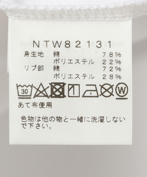 Ray BEAMS（レイビームス）の「【WEB限定】THE NORTH FACE / Back Logo Long sleeve Tee（Tシャツ/カットソー・レディース・ホワイト/ブラック・MEDIUM）」の18枚目の写真