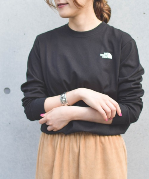 Ray BEAMS（レイビームス）の「【WEB限定】THE NORTH FACE / Back Logo Long sleeve Tee（Tシャツ/カットソー・レディース・ホワイト/ブラック・MEDIUM）」の19枚目の写真