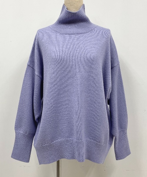 PICCIN（ピッチン）の「バックスリットセーター（ニット/セーター・レディース・オフホワイト/ブルー/ラベンダー/ピンクベージュ・M）」の10枚目の写真