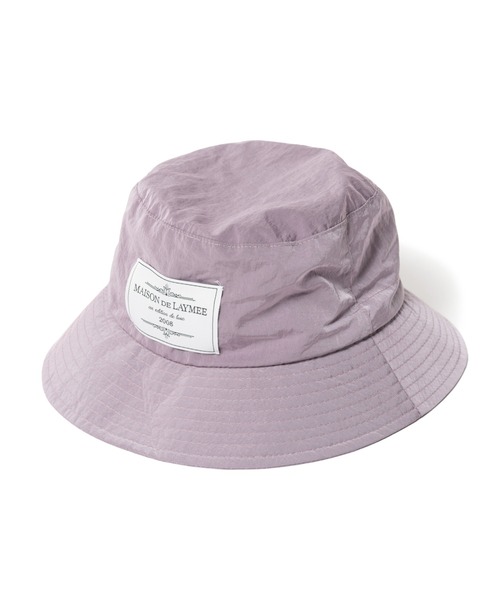 LAYMEE（レイミー）の「Neel bucket hat / ニールバケットハット（ハット・レディース・ブラック/ベージュ/グリーン/ラベンダー・FREE）」の17枚目の写真