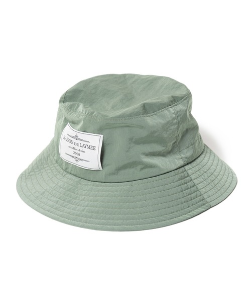 LAYMEE（レイミー）の「Neel bucket hat / ニールバケットハット（ハット・レディース・ブラック/ベージュ/グリーン/ラベンダー・FREE）」の5枚目の写真