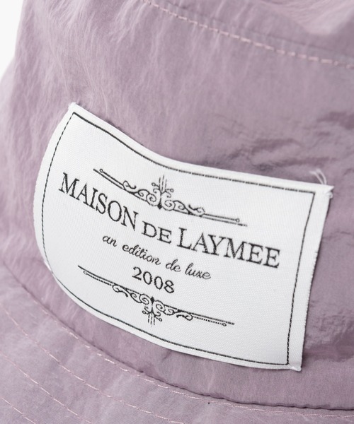 LAYMEE（レイミー）の「Neel bucket hat / ニールバケットハット（ハット・レディース・ブラック/ベージュ/グリーン/ラベンダー・FREE）」の20枚目の写真