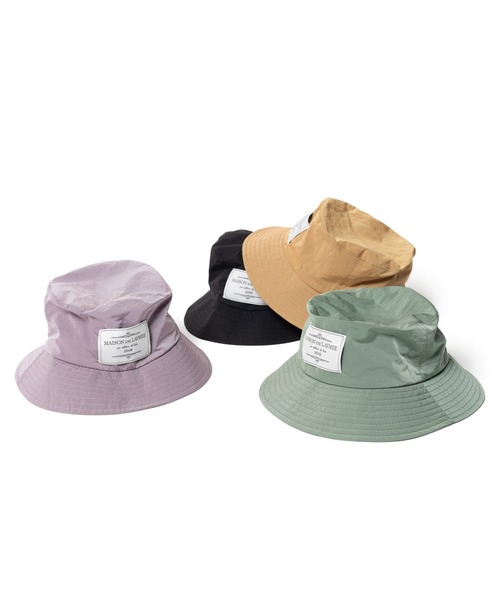 LAYMEE（レイミー）の「Neel bucket hat / ニールバケットハット（ハット・レディース・ブラック/ベージュ/グリーン/ラベンダー・FREE）」の18枚目の写真