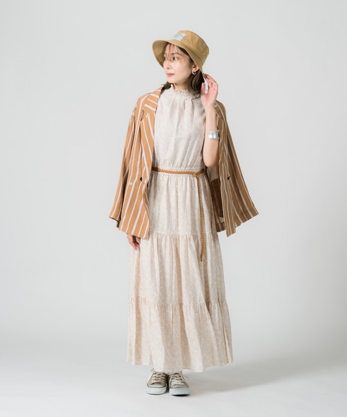 LAYMEE（レイミー）の「Neel bucket hat / ニールバケットハット（ハット・レディース・ブラック/ベージュ/グリーン/ラベンダー・FREE）」の13枚目の写真