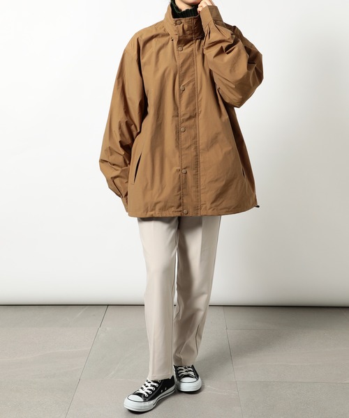 United Athle（ユナイテッドアスレ）の「【United Athle】スタンド フードイン ジャケット ※7325（ミリタリージャケット・メンズ・ブラック/ブラウン/オリーブ・SMALL/MEDIUM/LARGE/X-LARGE）」の4枚目の写真