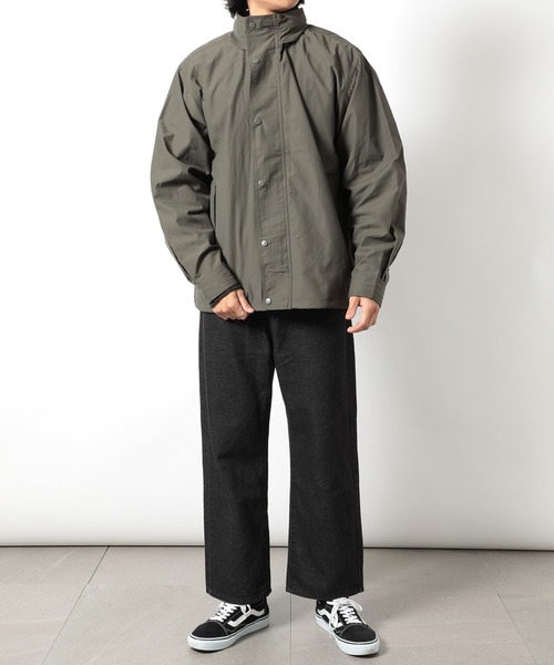 United Athle（ユナイテッドアスレ）の「【United Athle】スタンド フードイン ジャケット ※7325（ミリタリージャケット・メンズ・ブラック/ブラウン/オリーブ・SMALL/MEDIUM/LARGE/X-LARGE）」の20枚目の写真