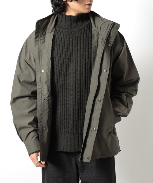 United Athle（ユナイテッドアスレ）の「【United Athle】スタンド フードイン ジャケット ※7325（ミリタリージャケット・メンズ・ブラック/ブラウン/オリーブ・SMALL/MEDIUM/LARGE/X-LARGE）」の18枚目の写真