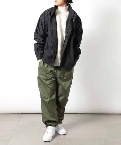 United Athle（ユナイテッドアスレ）の「【United Athle】スタンド フードイン ジャケット ※7325（ミリタリージャケット・メンズ・ブラック/ブラウン/オリーブ・SMALL/MEDIUM/LARGE/X-LARGE）」の17枚目の写真