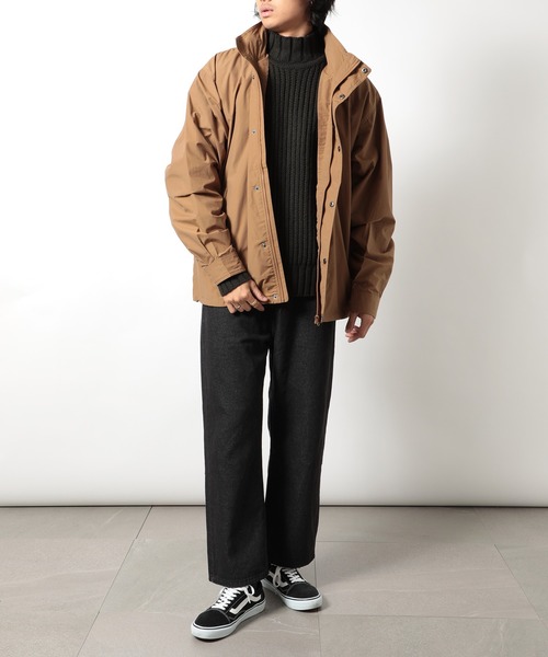 United Athle（ユナイテッドアスレ）の「【United Athle】スタンド フードイン ジャケット ※7325（ミリタリージャケット・メンズ・ブラック/ブラウン/オリーブ・SMALL/MEDIUM/LARGE/X-LARGE）」の13枚目の写真