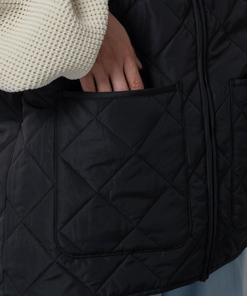 kutir（クティール）の「中綿キルティングワッペンベスト（ベスト・メンズ・ブラック/オレンジ/グリーン・MEDIUM/LARGE）」の17枚目の写真