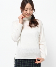 AMERICAN RAG CIE | タートルネックニット/209-AIE-AIE-142-KN210 WH F(ニット/セーター)