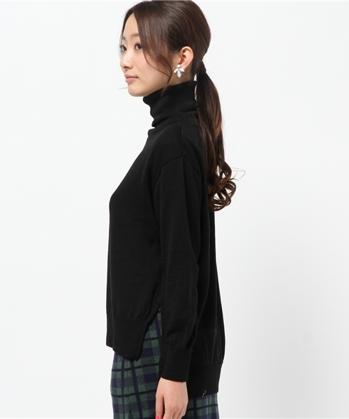 AMERICAN RAG CIE(アメリカンラグシー)の「タートルネックニット/209-AIE-AIE-142-KN210(ニット/セーター・レディース・ホワイト/ブラック/ブルー系その他・F)」の7枚目の写真