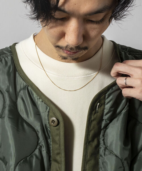 GLOSTER(グロスター)の「【GLOSTER/グロスター】M65 ライナーキルティング 中綿キルティングジャケット(ミリタリージャケット・メンズ・オリーブ/ダークブラウン/ブラック・MEDIUM)」の10枚目の写真