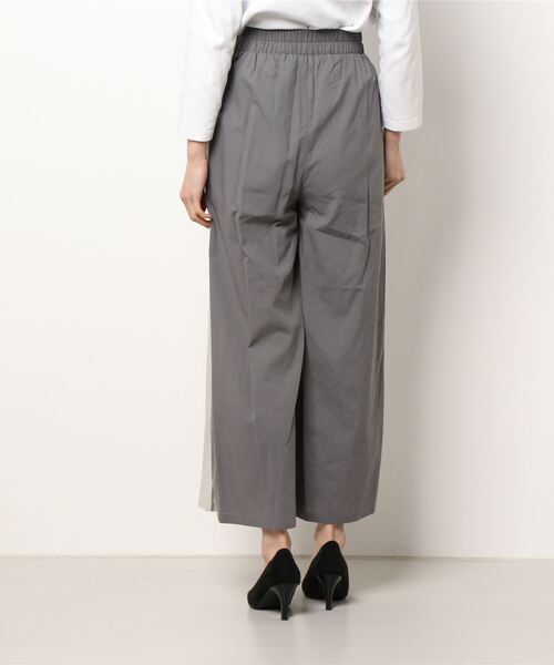 INTERPLANET（インタープラネット）の「フロント切替スリットパンツ（その他パンツ・レディース・ネイビー/グレー/ライトベージュ・FREE）」の5枚目の写真