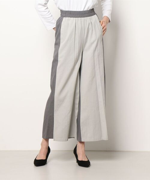 INTERPLANET（インタープラネット）の「フロント切替スリットパンツ（その他パンツ・レディース・ネイビー/グレー/ライトベージュ・FREE）」の8枚目の写真