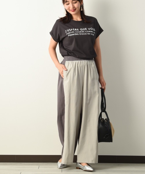 INTERPLANET（インタープラネット）の「フロント切替スリットパンツ（その他パンツ・レディース・ネイビー/グレー/ライトベージュ・FREE）」の17枚目の写真