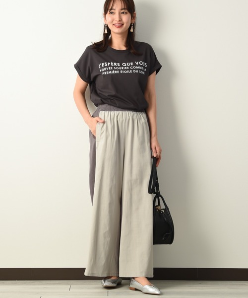 INTERPLANET（インタープラネット）の「フロント切替スリットパンツ（その他パンツ・レディース・ネイビー/グレー/ライトベージュ・FREE）」の18枚目の写真