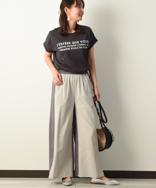 INTERPLANET（インタープラネット）の「フロント切替スリットパンツ（その他パンツ・レディース・ネイビー/グレー/ライトベージュ・FREE）」の16枚目の写真