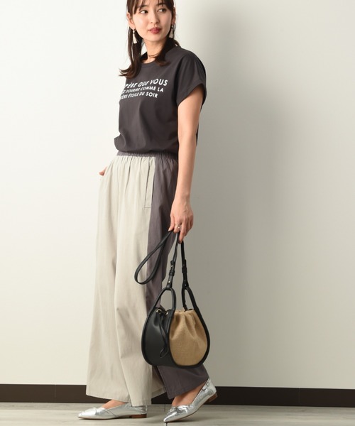 INTERPLANET（インタープラネット）の「フロント切替スリットパンツ（その他パンツ・レディース・ネイビー/グレー/ライトベージュ・FREE）」の15枚目の写真