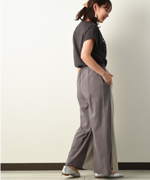 INTERPLANET（インタープラネット）の「フロント切替スリットパンツ（その他パンツ・レディース・ネイビー/グレー/ライトベージュ・FREE）」の14枚目の写真