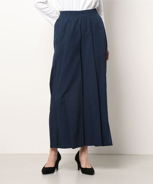 INTERPLANET（インタープラネット）の「フロント切替スリットパンツ（その他パンツ・レディース・ネイビー/グレー/ライトベージュ・FREE）」の7枚目の写真