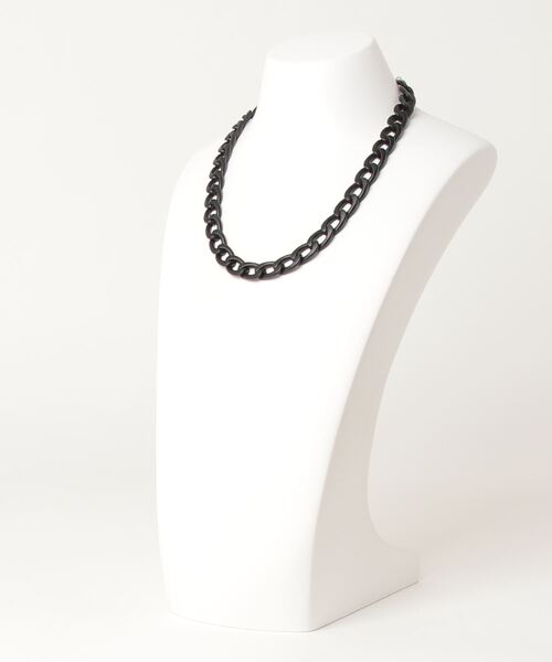 Figments(フィグメンツ)の「ブラックチェーンネックレス(ネックレス・レディース・ブラック・FREE)」の6枚目の写真