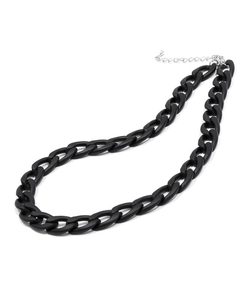Figments(フィグメンツ)の「ブラックチェーンネックレス(ネックレス・レディース・ブラック・FREE)」の3枚目の写真