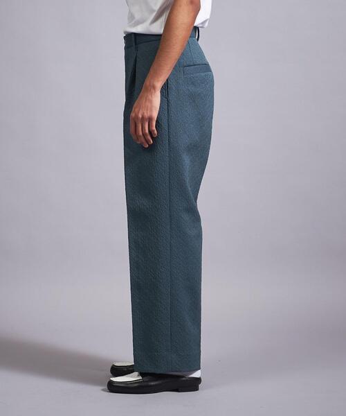 MONKEY TIME（モンキータイム）の「＜monkey time＞ ST/PE JQD WD 1P PT/パンツ（スラックス・メンズ・オフホワイト/ロイヤルブルー・S/M/L）」の4枚目の写真