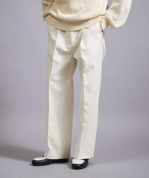 MONKEY TIME（モンキータイム）の「＜monkey time＞ ST/PE JQD WD 1P PT/パンツ（スラックス・メンズ・オフホワイト/ロイヤルブルー・S/M/L）」の18枚目の写真