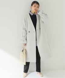 Spick and Span コート(その他) グレー系 0402225M0052 Spick & Span(スピックアンドスパン)|その他アウター(グレー