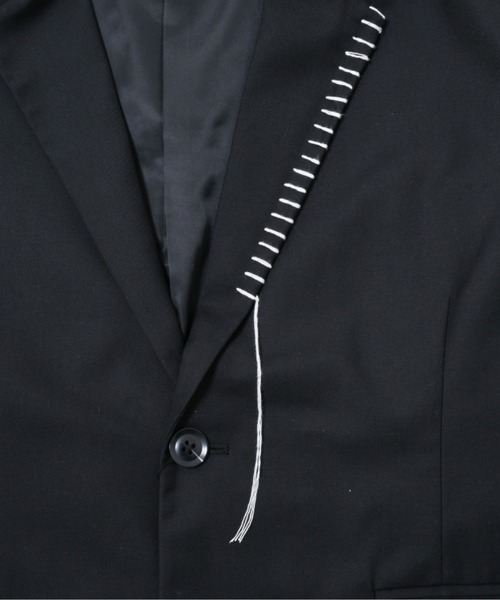 A‘gem 9（エージェムナイン）の「『A'GEM/9 / エージェムナイン』ハンドステッチ テーラードジャケット（テーラードジャケット・メンズ・ブラック・FREE）」の3枚目の写真