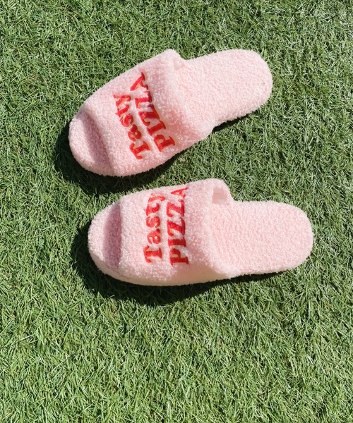 WEGO(ウィゴー)の「WEGO/パイルルームシューズ(ルームシューズ/スリッパ・レディース・パープル/ピンク/グリーン・FREE)」の3枚目の写真