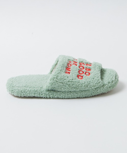 WEGO(ウィゴー)の「WEGO/パイルルームシューズ(ルームシューズ/スリッパ・レディース・パープル/ピンク/グリーン・FREE)」の7枚目の写真