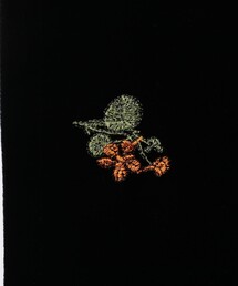 CABaN キャバン ソフトべロア エンブロイダリーストール マフラー 刺繍 maru maru様専用☆CABaN ソフトべロア エンブロイダリーストール