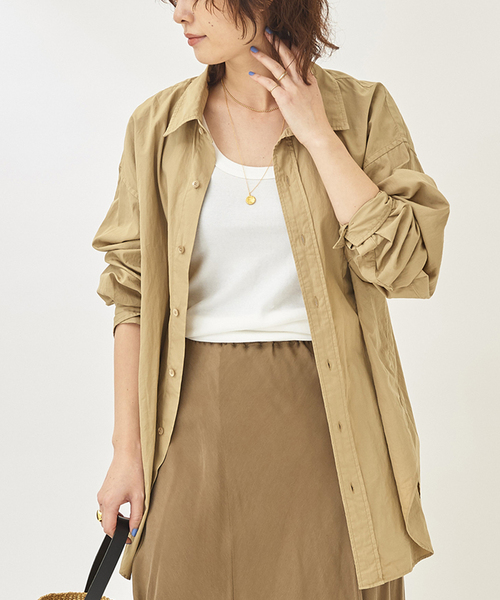 plage（プラージュ）の「ピースダイバイオシャツ◇（シャツ/ブラウス 