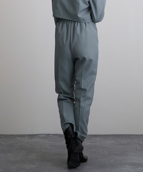 Mayree（メイリー）の「【Mayree】クラシックチェック テーパードスラックス（スラックス・レディース・グレー/グリーン・FREE）」の19枚目の写真