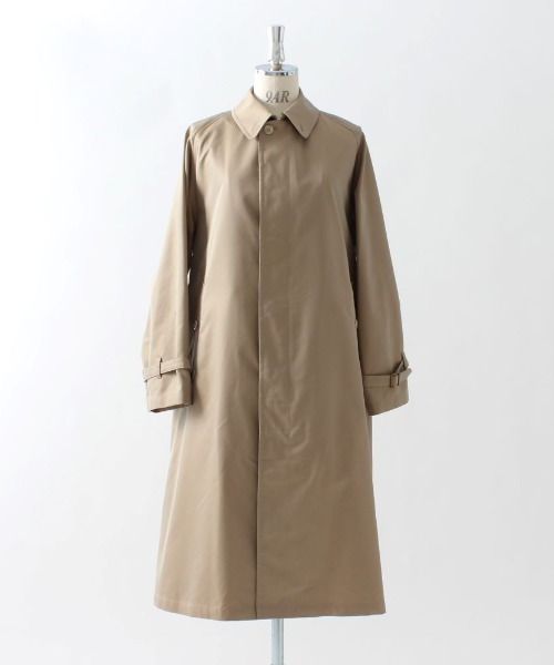 GYMPHLEX（ジムフレックス）の「GYMPHLEX/ジムフレックス　バルマカーンコート　BALMACAAN COAT #GY-A0163 SYR（ステンカラーコート・レディース・ベージュ・14）」の13枚目の写真