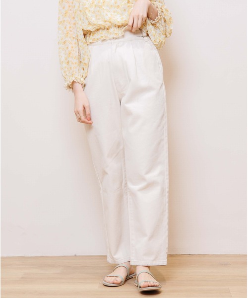 flower(フラワー)の「プレイフルグルカパンツ(その他パンツ・レディース・アイボリー/カーキ・FREE)」の2枚目の写真
