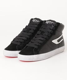 DIESEL | レディース ミドルカット レザー スニーカー(スニーカー)